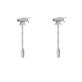 Portable Electric Tap Automatic Water Drink Straw Dispenser Pumps For Coke Milk Juice Beer Beverage Suction Bottle (Option: 2pcs)
